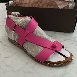 NWT Glenni Pink Franco Sarto size 7 sandal